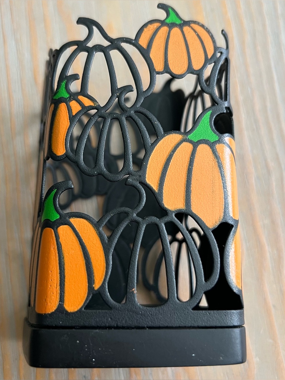 Bath and body works 2021 Halloween metal pumpkin hand soap decorative holder